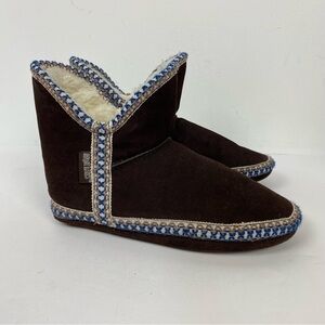 Muk Luks Brown Slippers House Shoes